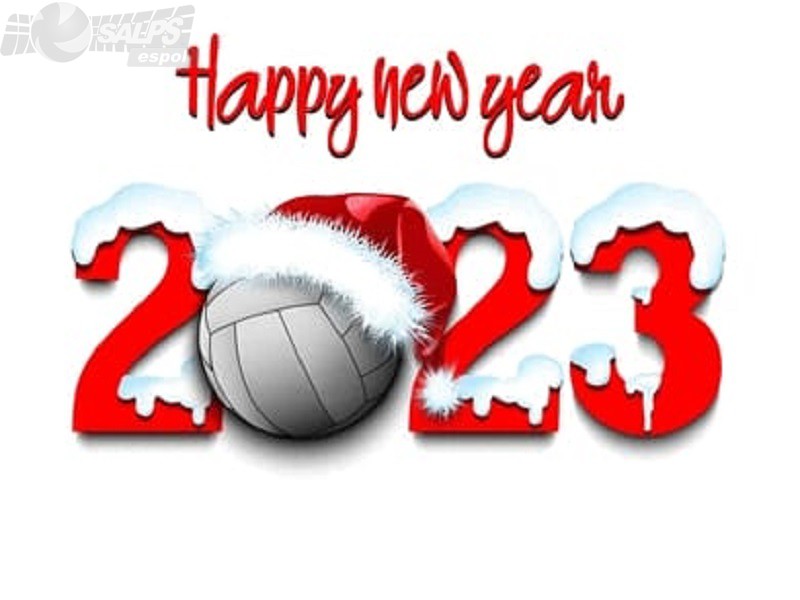 happy new year 2023 volley